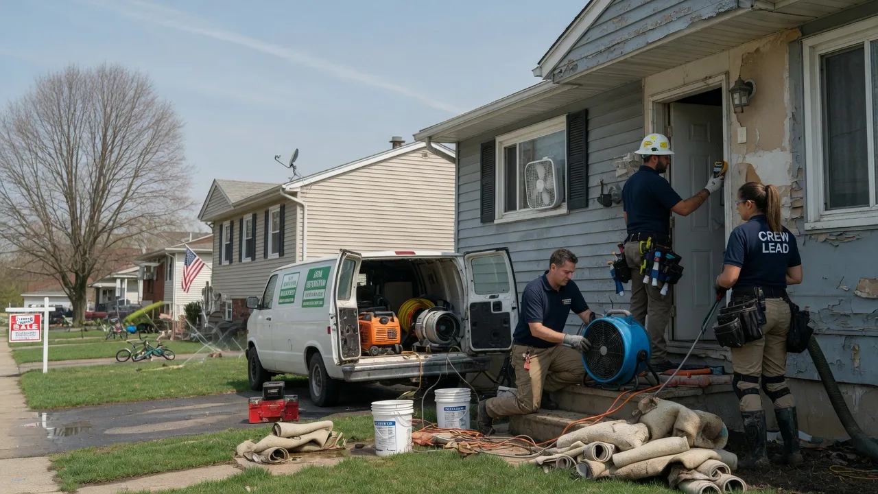 Flood Cleanup in Los Alamitos, CA near me